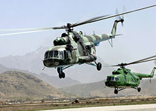 Afghan MI-17 Helicopters